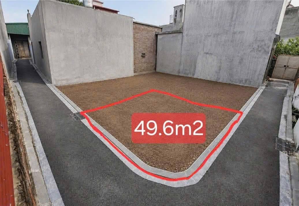 Bán lô góc 49,6m thổ cư Trung Thôn, Đông Anh,gần Vin Cổ Loa 1