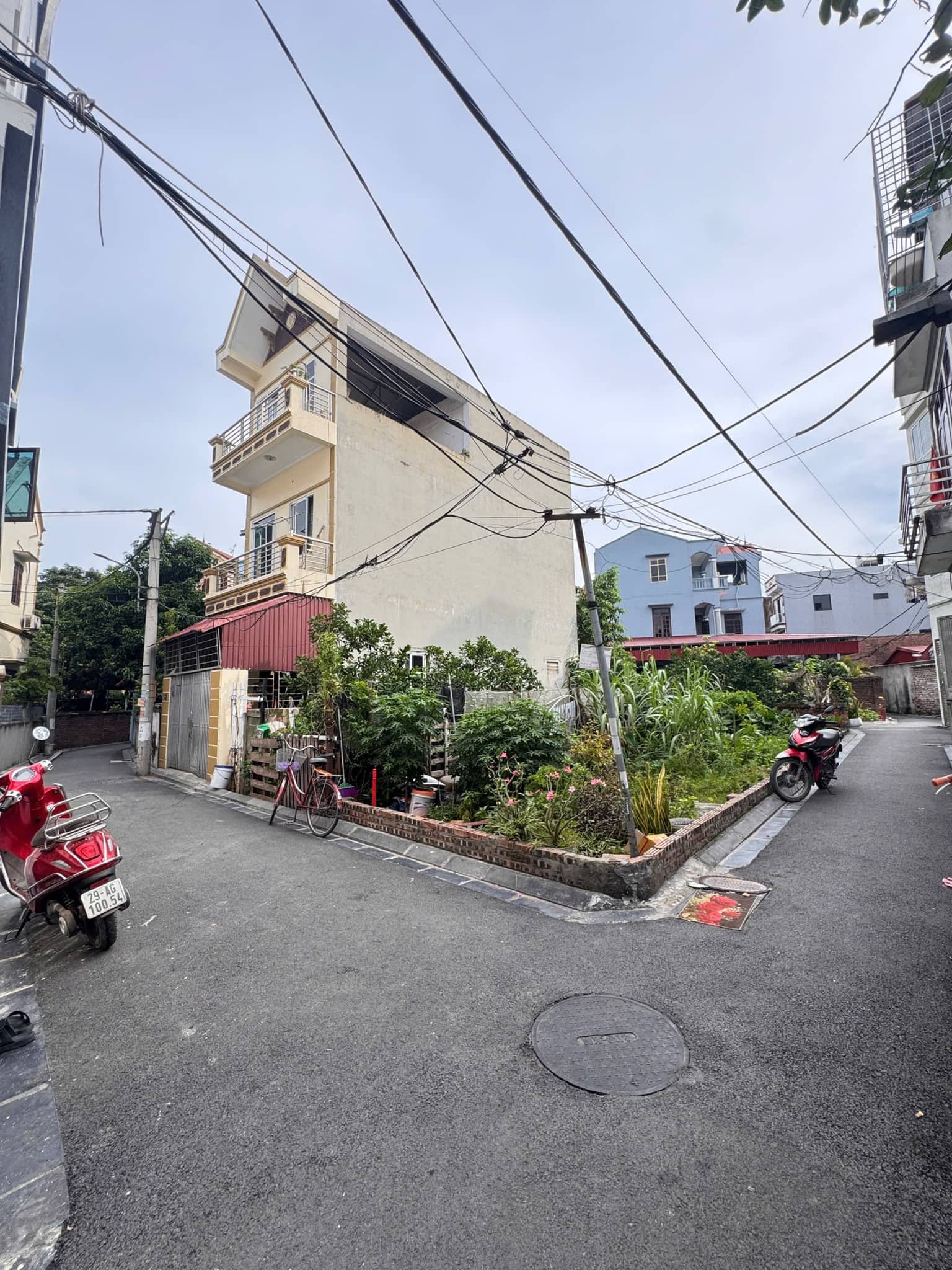 Bán Đất Lê Xá Mai Lâm Đông Anh 57,4m2 Hướng Tây - Đường 3m Ô Tô Đỗ Cửa 2