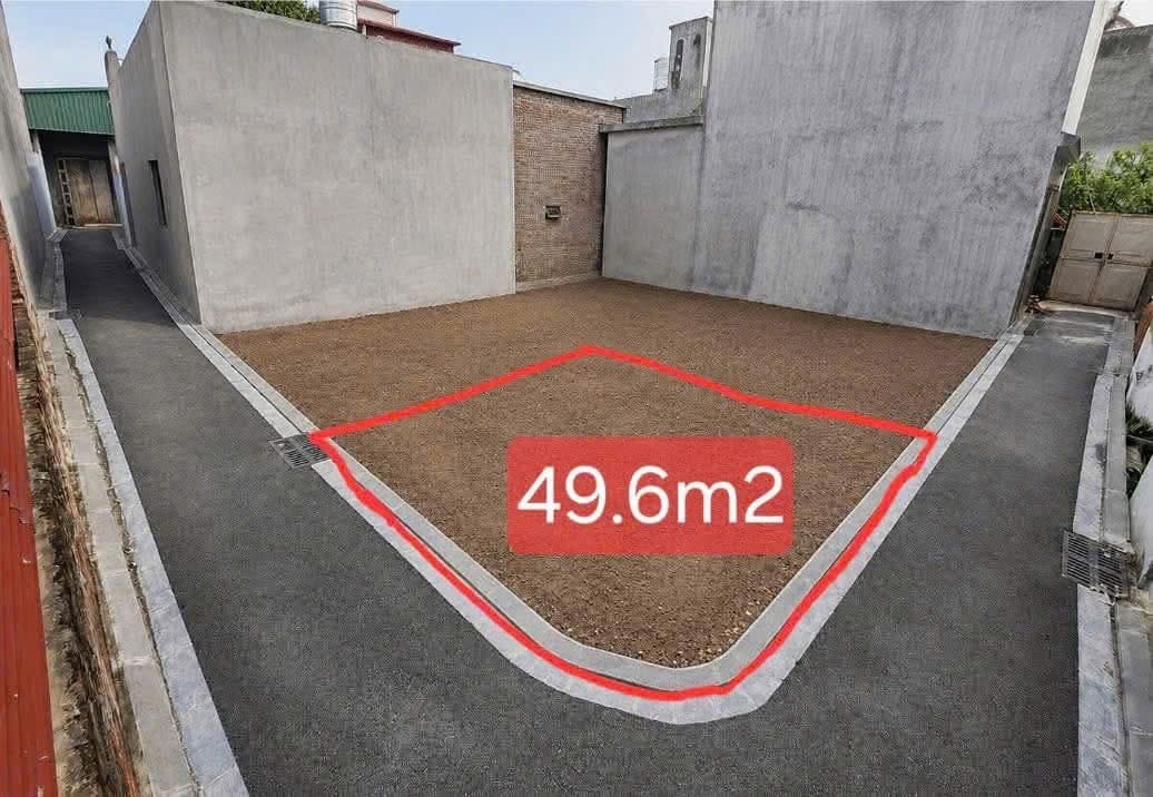 Bán lô góc 49,6m thổ cư Trung Thôn, Đông Anh,gần Vin Cổ Loa - ảnh 1