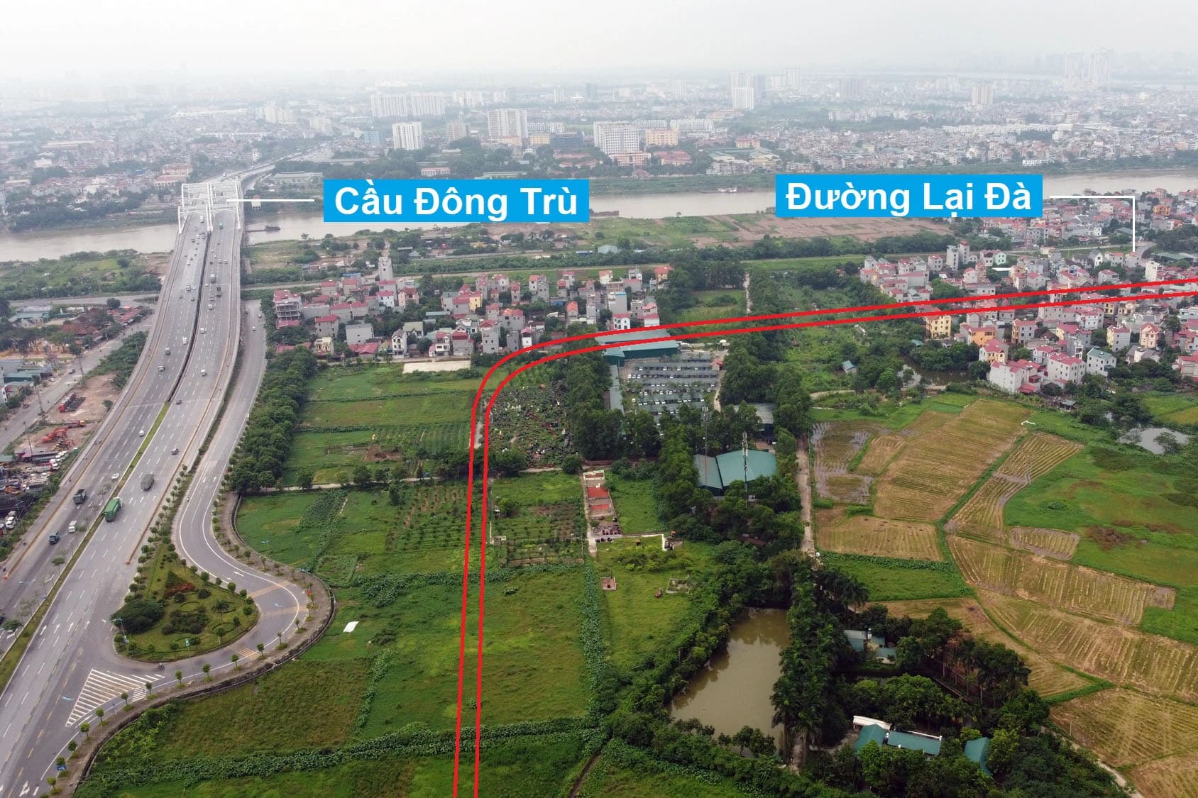Đất Đông Hội, Đông Anh — Đối diện Vinhomes Global Gate