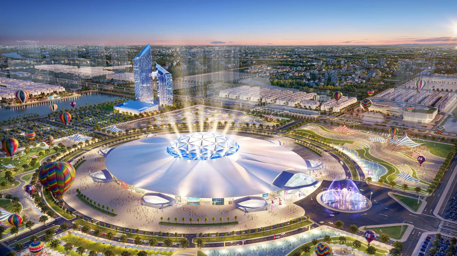Vị Trí Vinhomes Global Gate Ở Đâu? Kết Nối Cầu Tứ Liên 2026