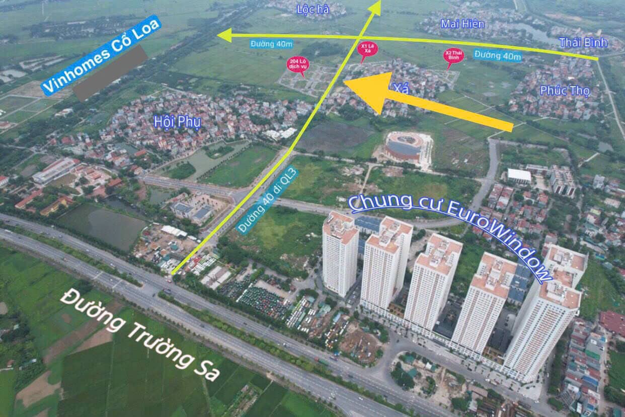 Cần bán 60m đất thổ cư Lê Xá Mai Lâm đường 3m khu dân cư an ninh dân trí cao cách Vin Cổ Loa 500m